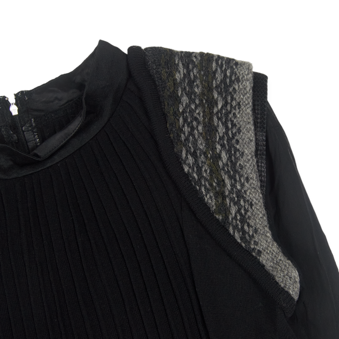 Undercover Knit Hybrid Top – AW07