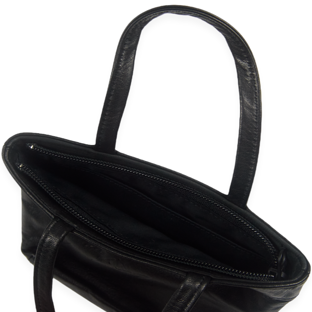 Yohji Yamamoto Mini Leather Handbag