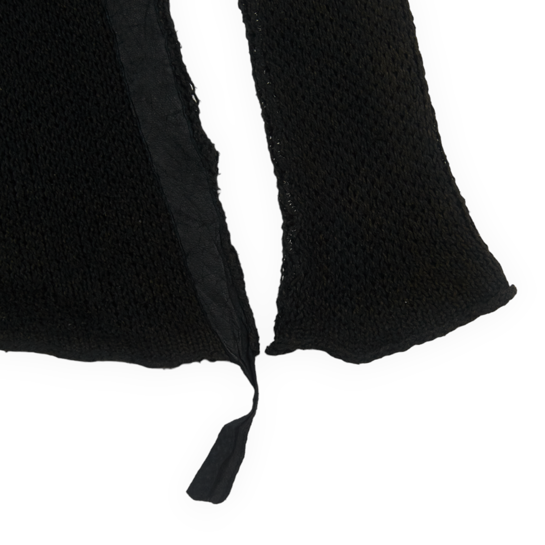 L.G.B. Leather Skull Knit Sweater