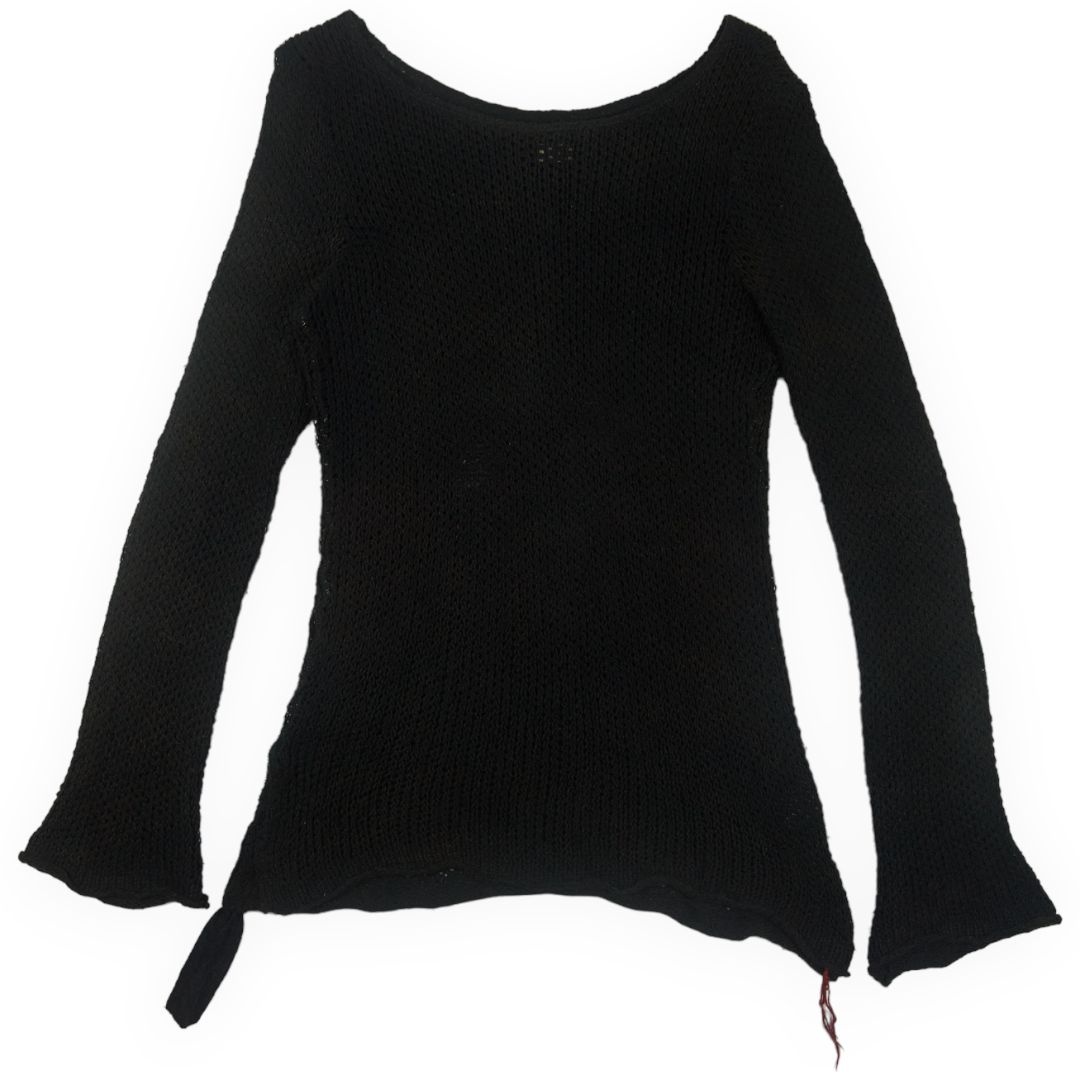 L.G.B. Leather Skull Knit Sweater