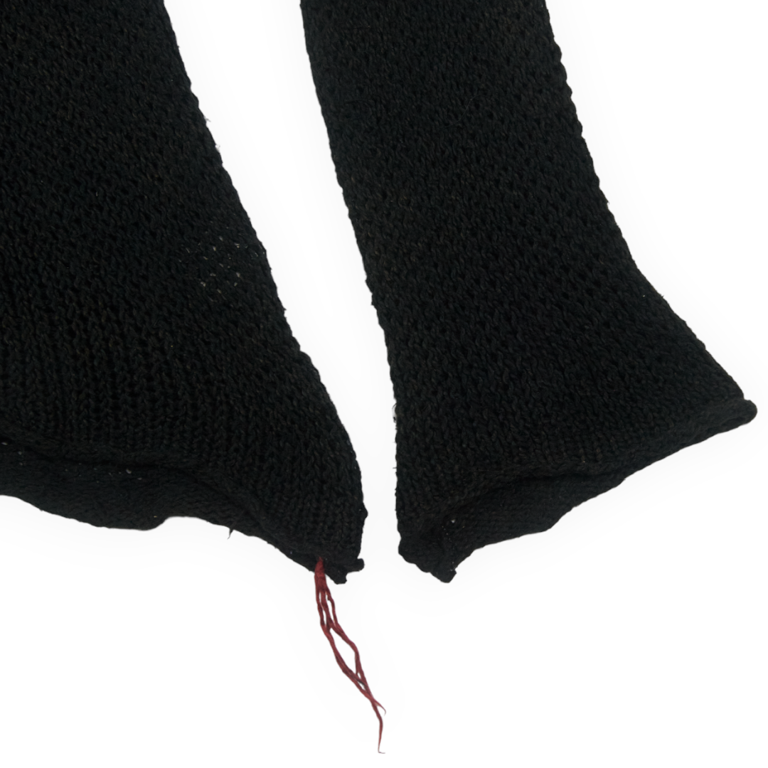 L.G.B. Leather Skull Knit Sweater