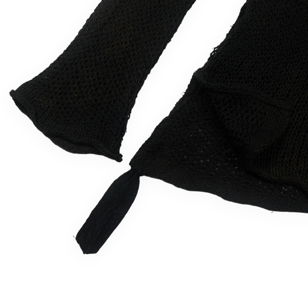 L.G.B. Leather Skull Knit Sweater