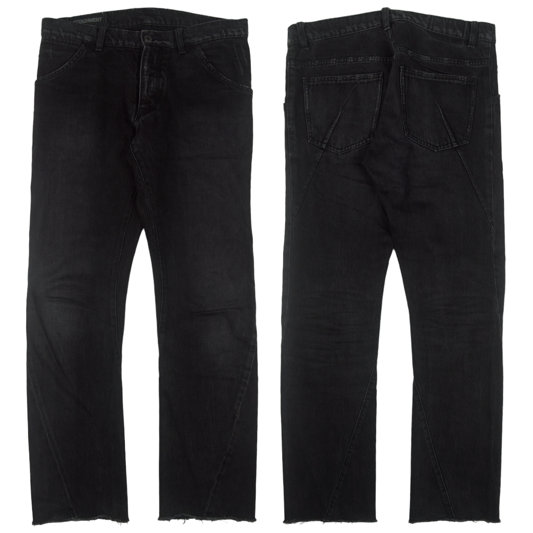 Attachment Spiral Cut Denim