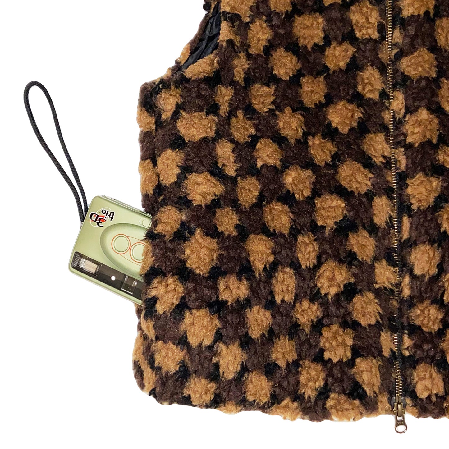 Né-Net Cat Ear Sleeveless Fleece Hoodie