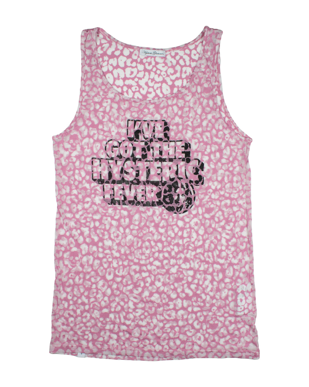 Hysteric Glamour Hysteric Fever Mesh Leopard Print Tank Top