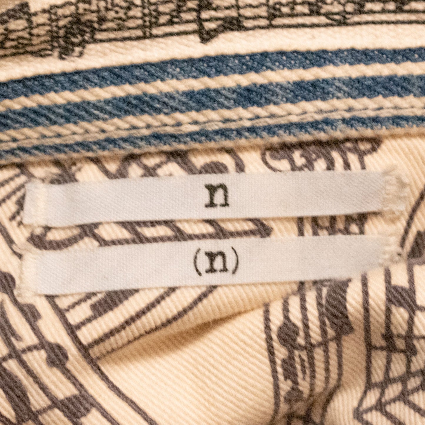 Number (N)ine Hickory Pain Denim – SS08