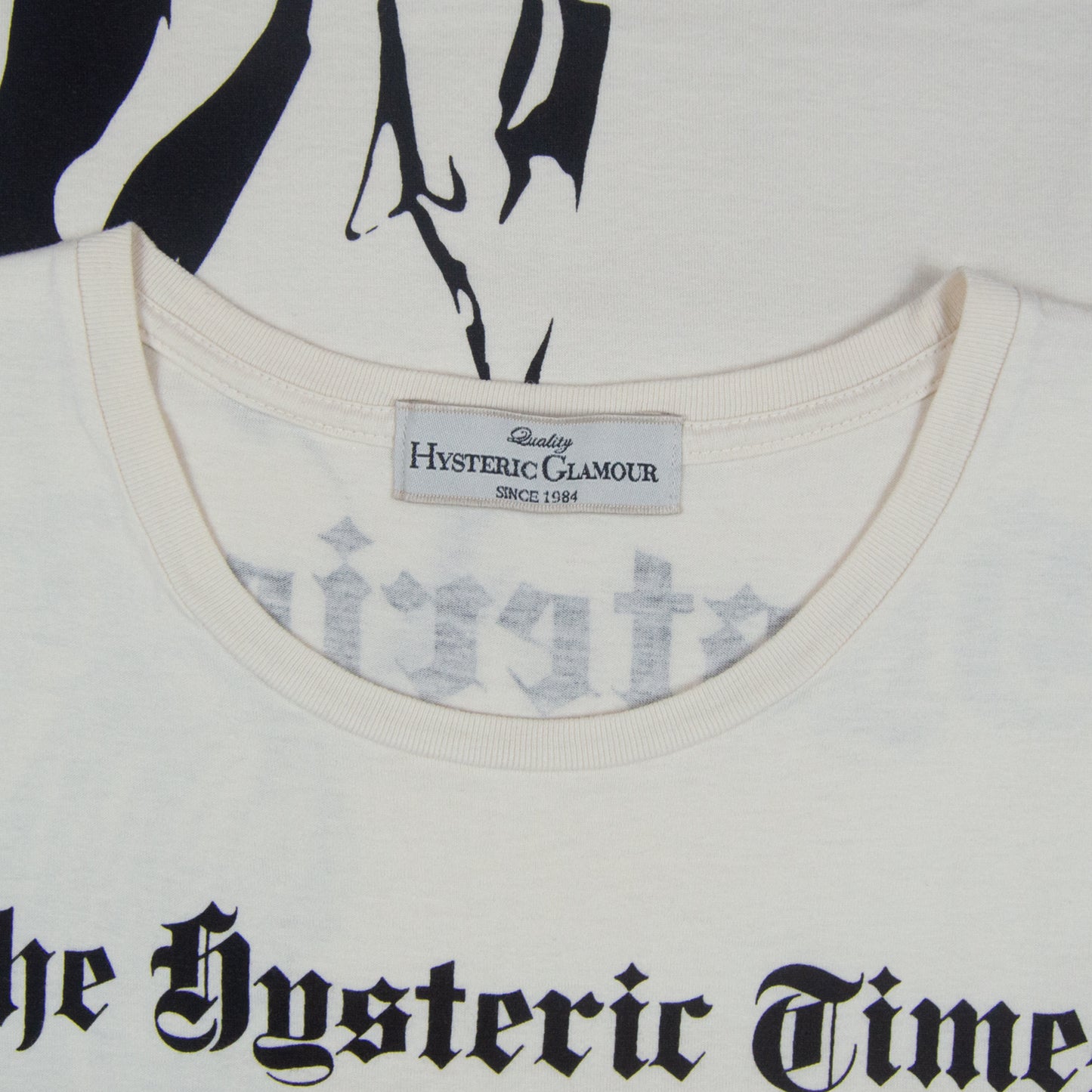 Hysteric Glamour The Hysteric Times Tee