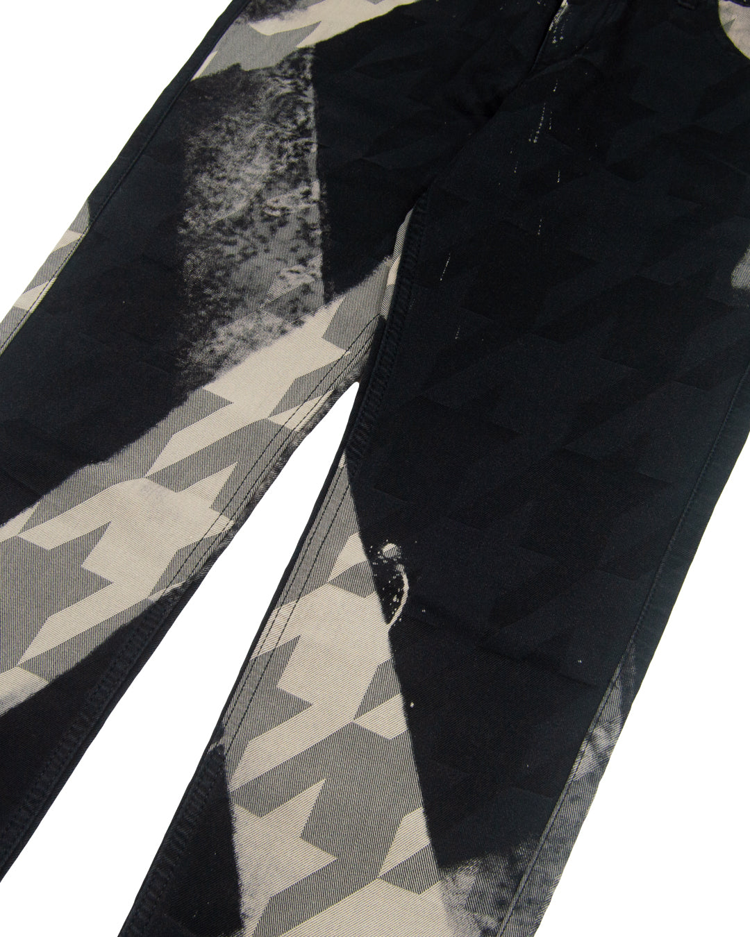 Junya Watanabe Geometric Cropped Pants