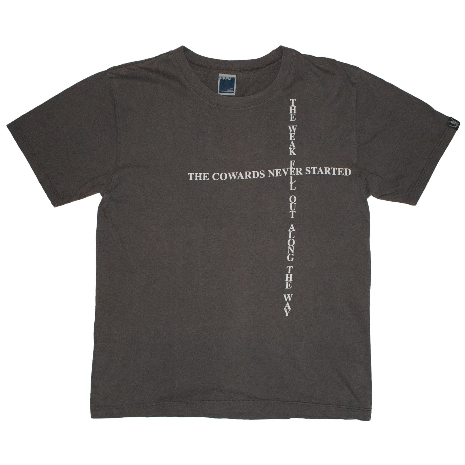 PPFM Cowards & the Weak Poem Tee – 2002