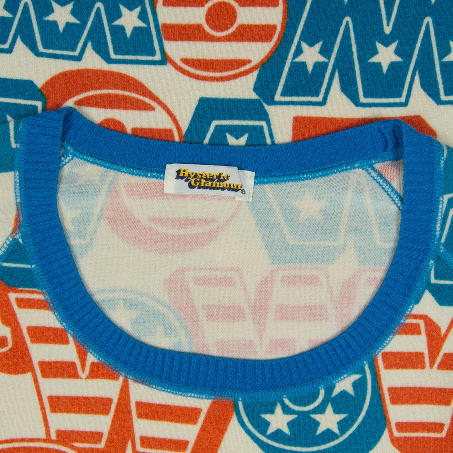 Hysteric Glamour Americana All Over Print Thin Sweater