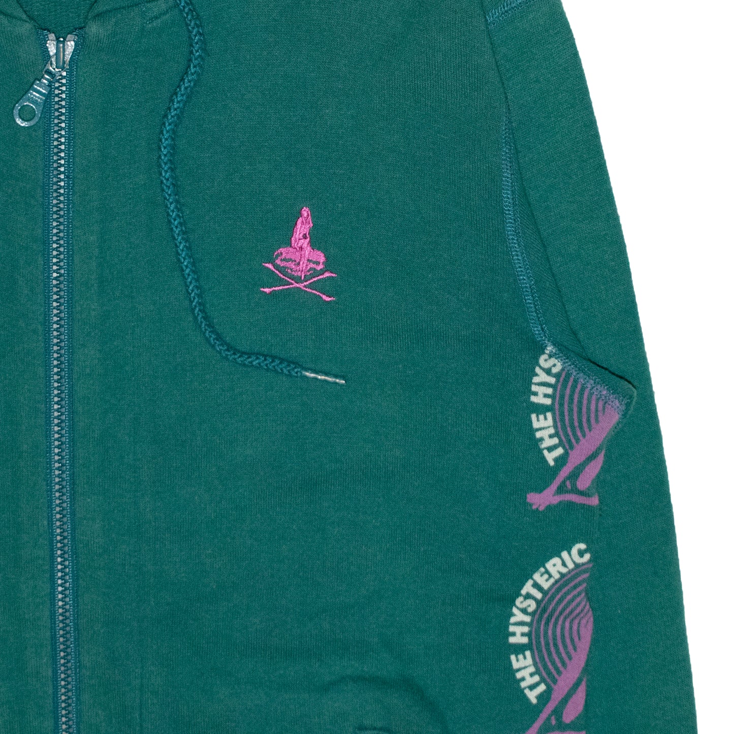 Hysteric Glamour Hysteric Touch Zip-Up Hoodie