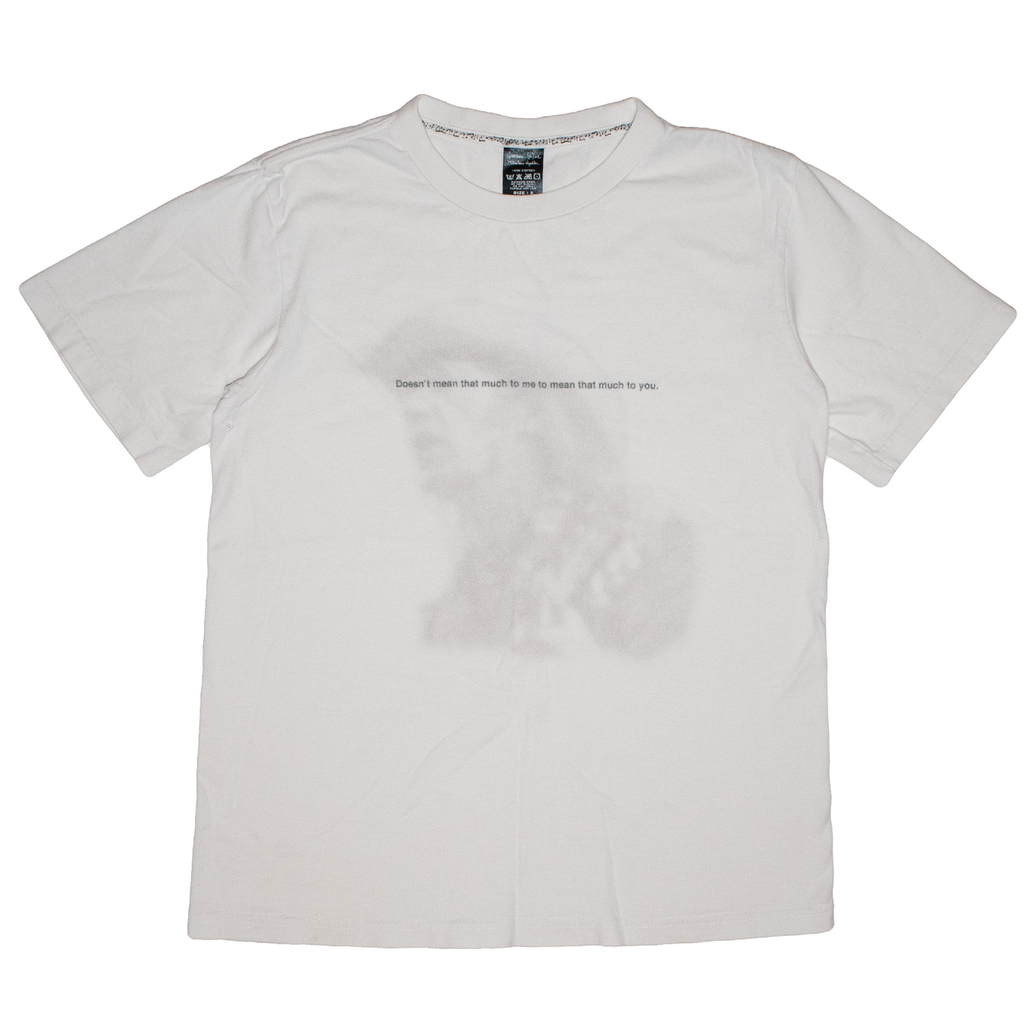 Number (N)ine Neil Young Lyrics Tee – SS08