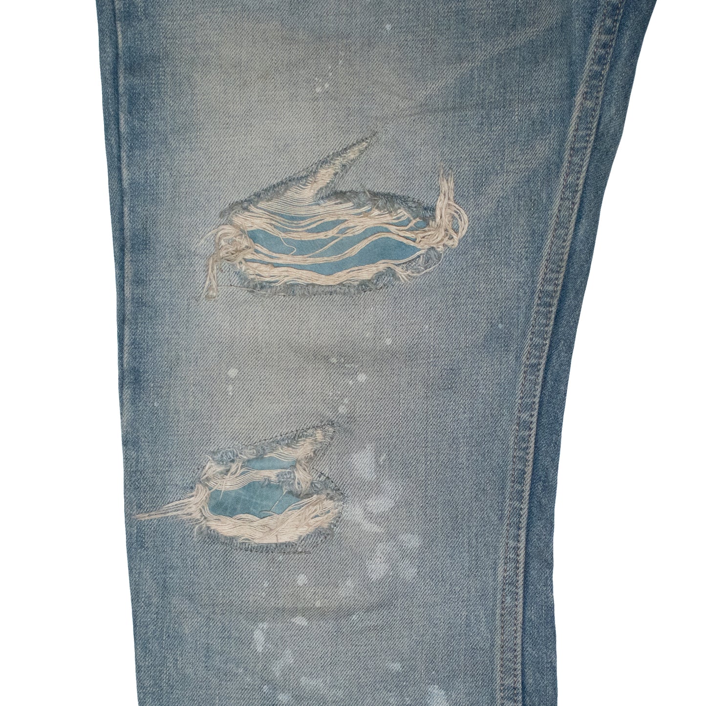 Isamu Katayama Backlash Distressed Rocker Denim