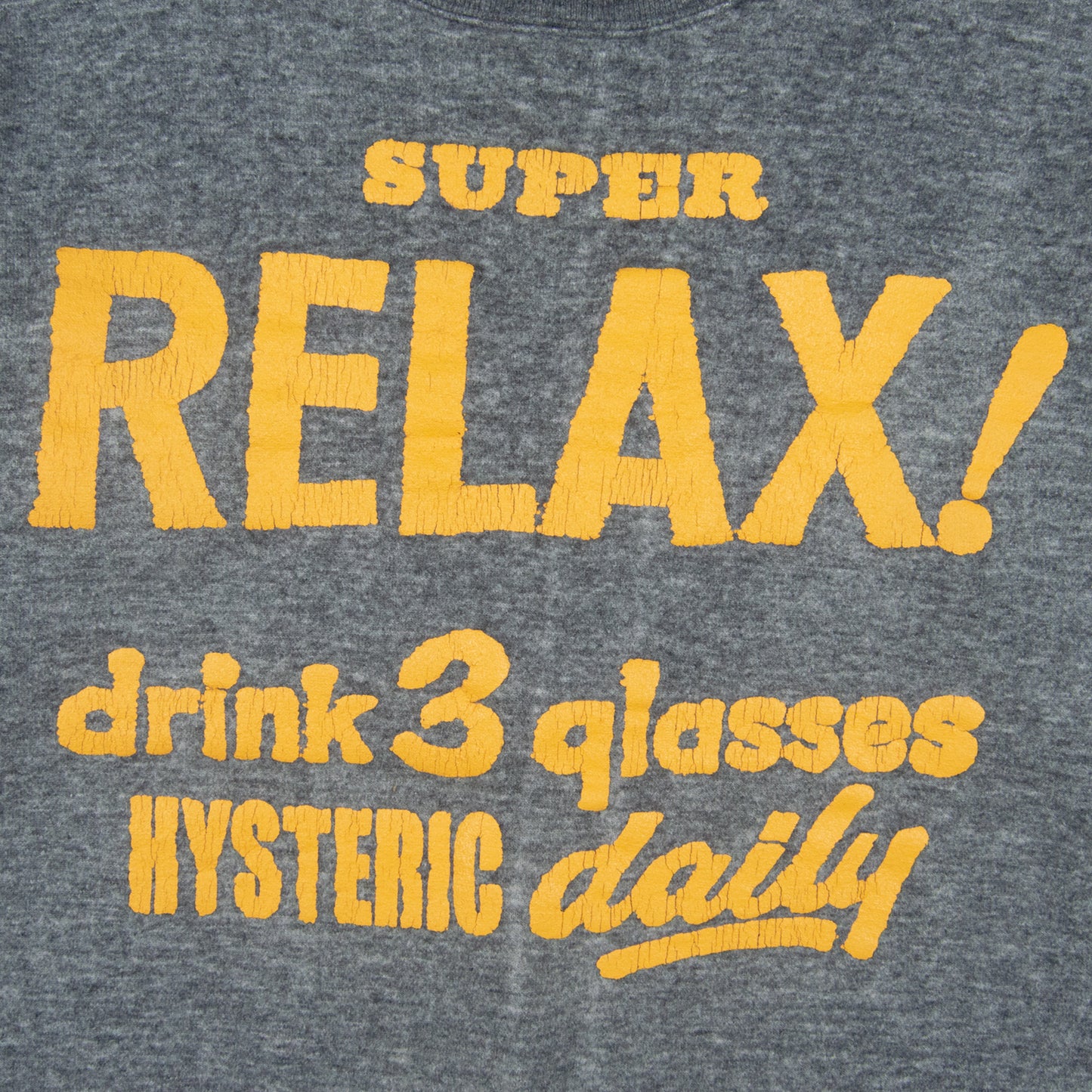 Hysteric Glamour Super Relax Wool Blend Crewneck