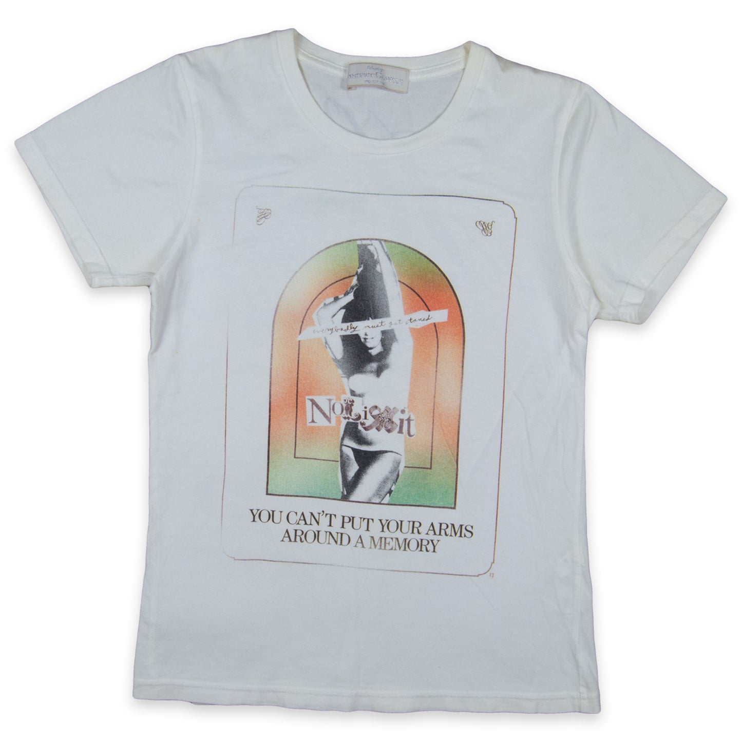 Hysteric Glamour Arms Around a Memory Pin Up Girl Tee