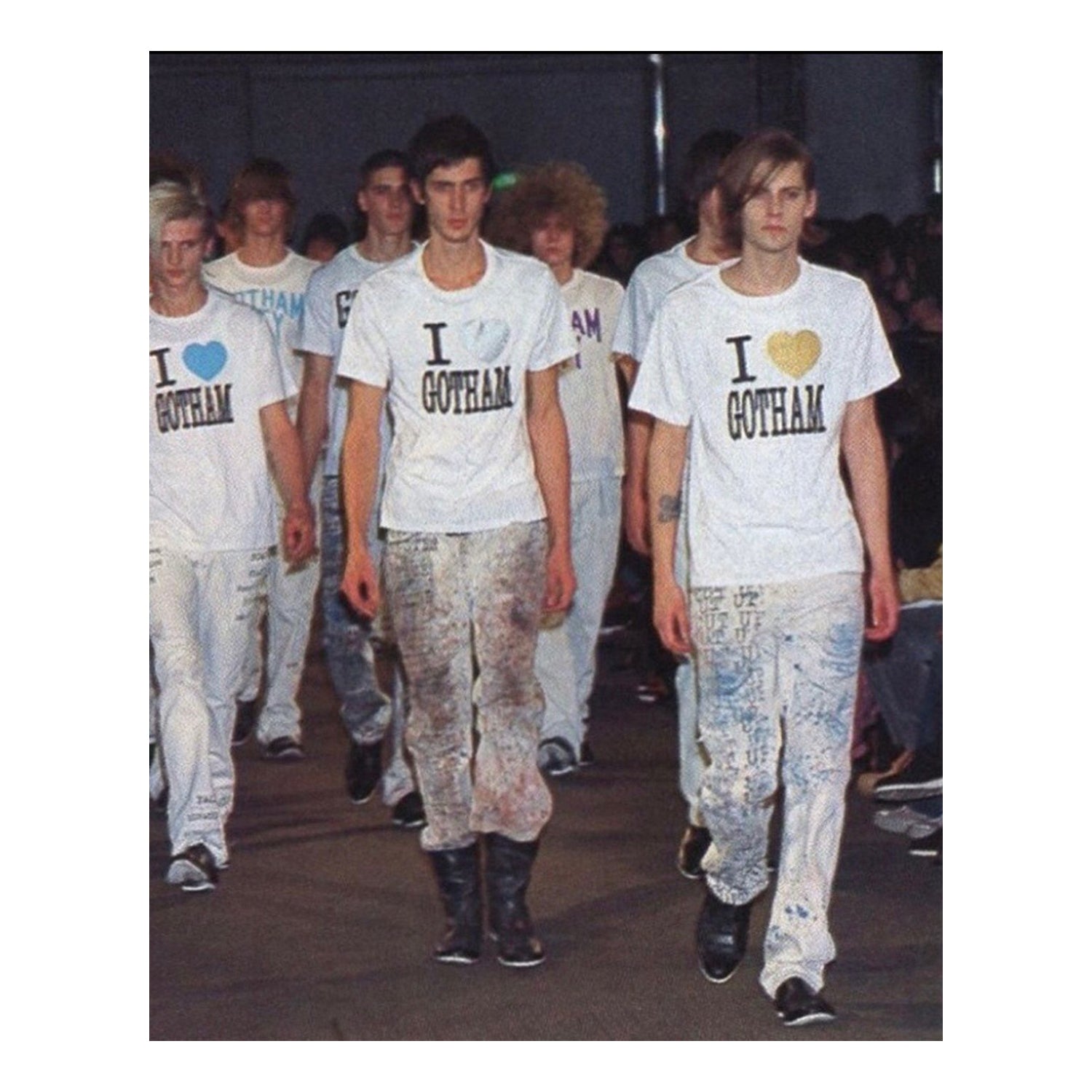 NUMBER (N)INE 02SSモダンエイジ期 I LOVE GOTHAM NUMBER (N)INE(ナンバーナイン) 02SSモダンエイジ期 I LOVE GOTHAM T