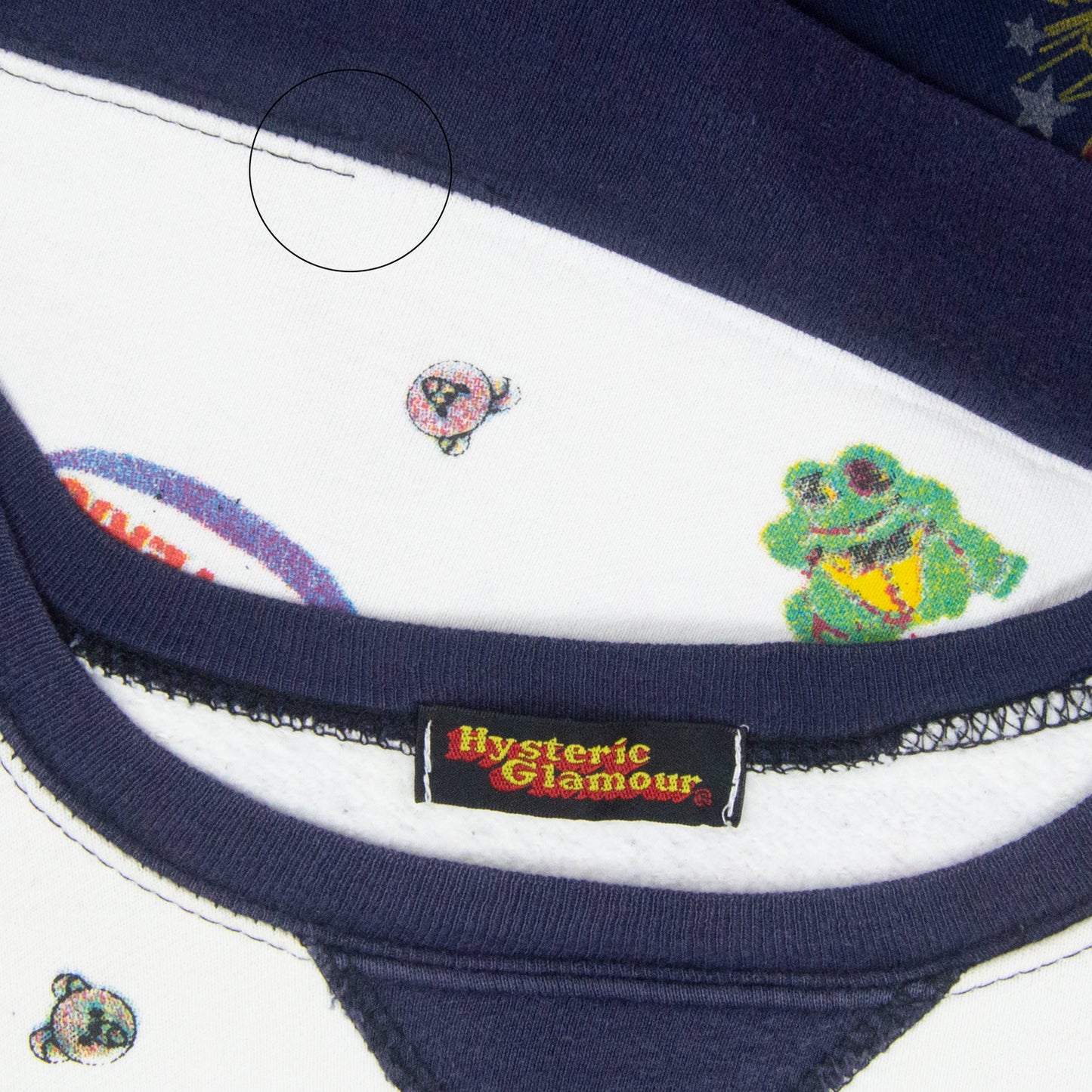 Hysteric Glamour Get Into Hysteric All Over Print Crewneck