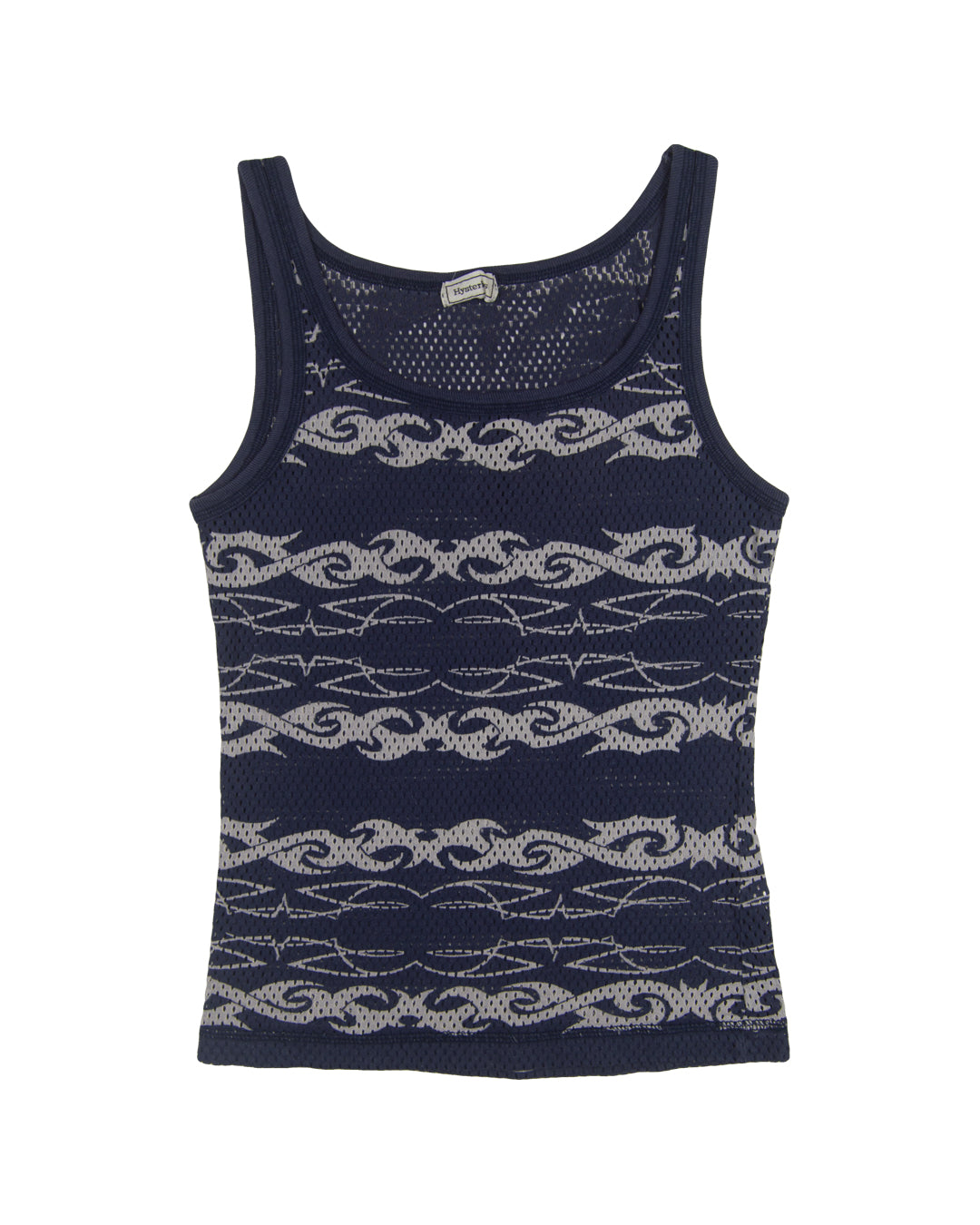 Hysteric Glamour Tribal Mesh Tank Top