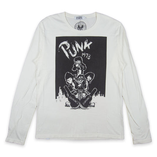 Hysteric Glamour Punk 1978 Ramones Long Sleeve Tee