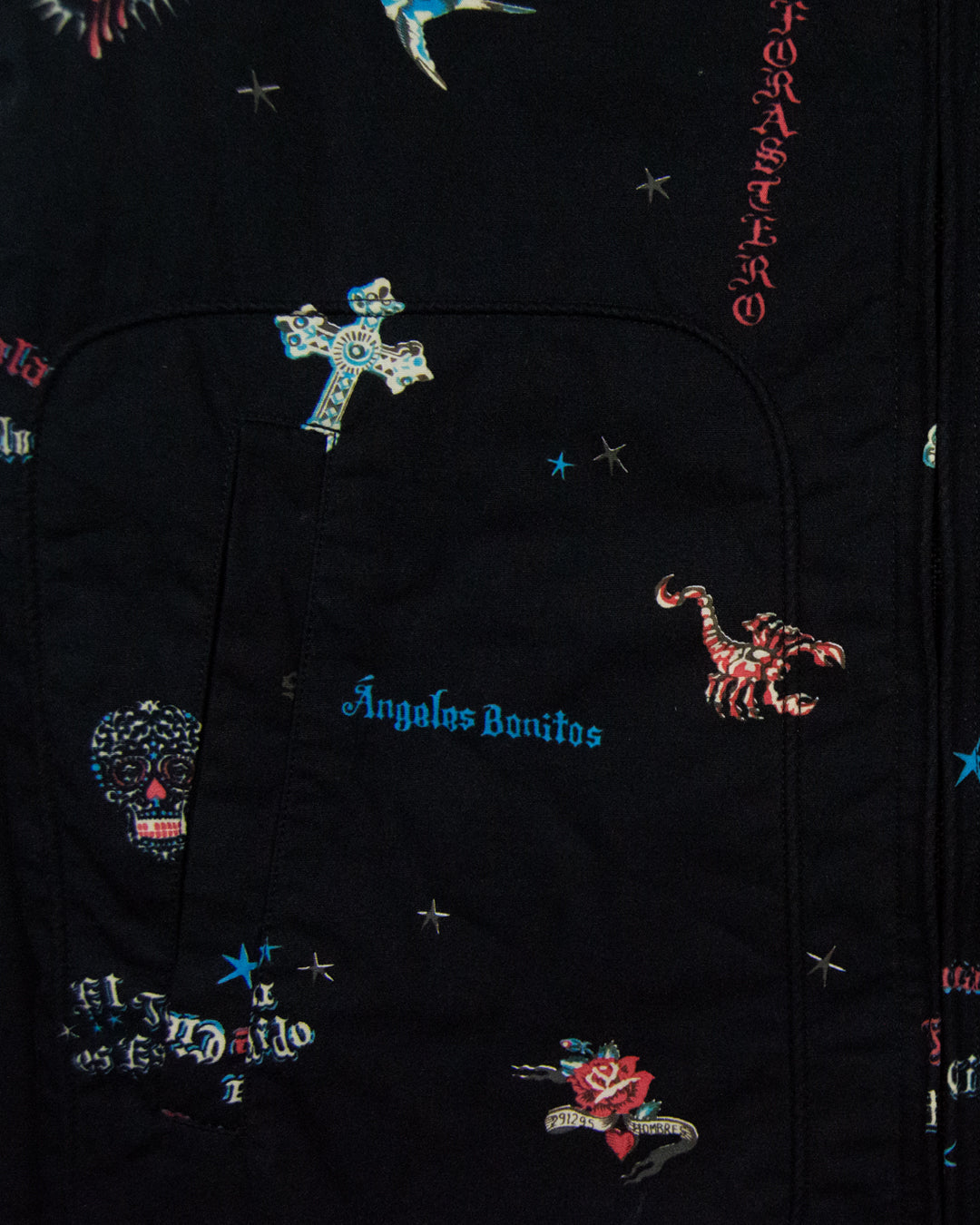 291295=Homme Day of the Dead Work Jacket