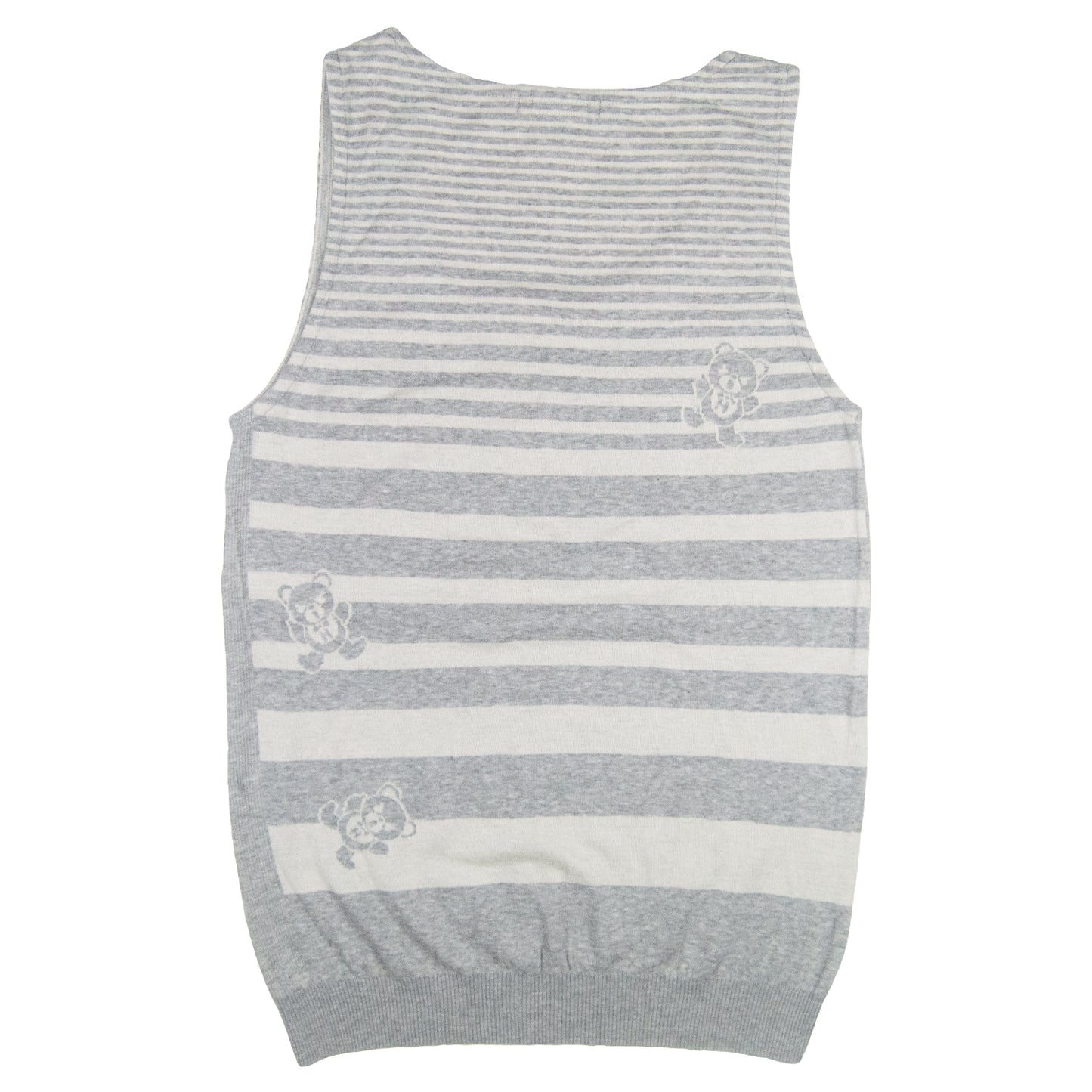 Hysteric Glamour Bear Striped Thin Knit Vest