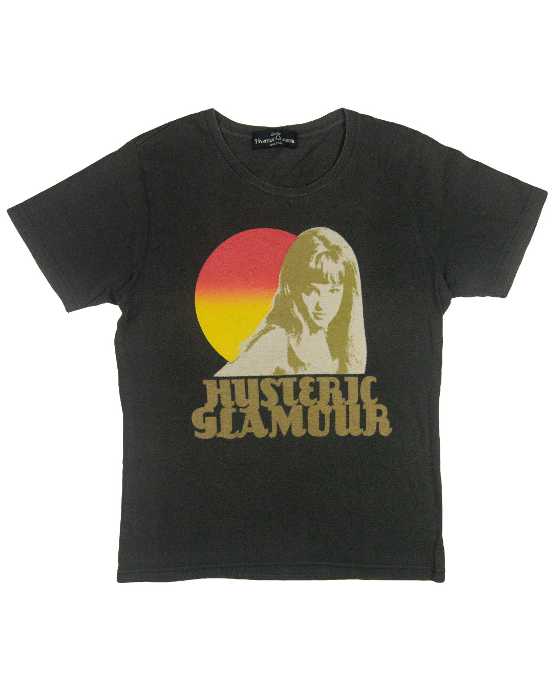 Hysteric Glamour Gradient Sun Logo Tee