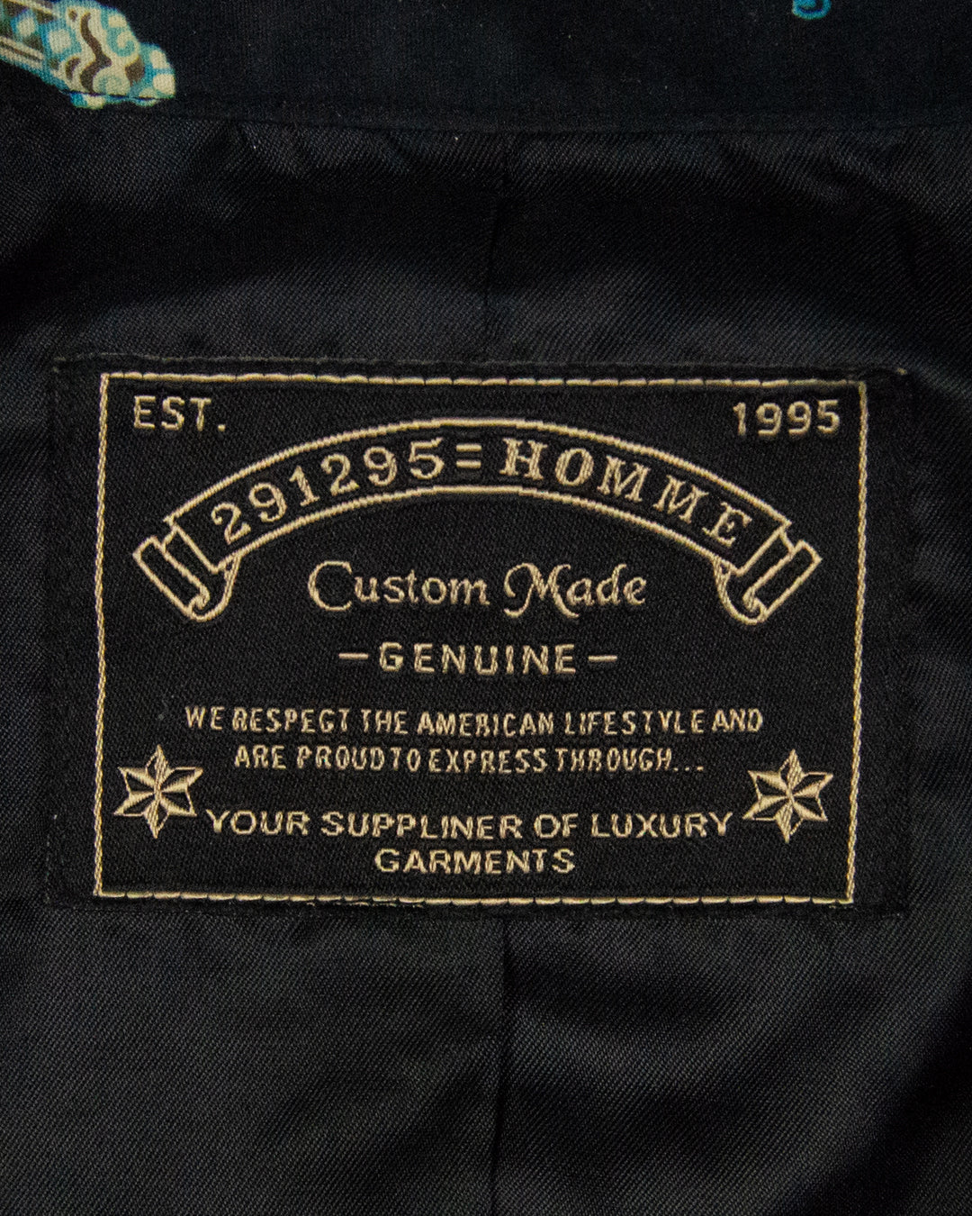 291295=Homme Day of the Dead Work Jacket