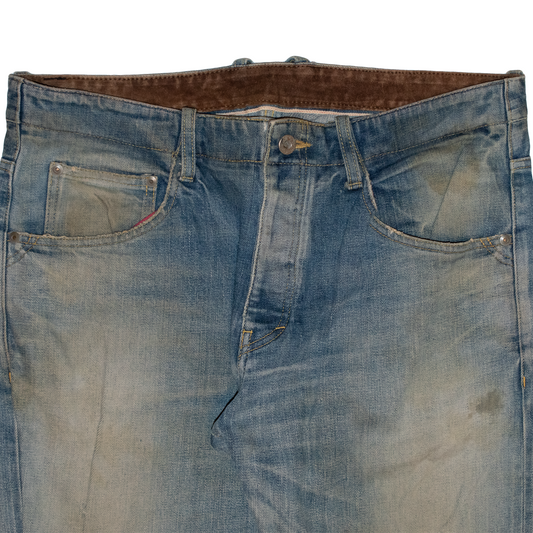 Isamu Katayama Backlash Distressed Painter Denim