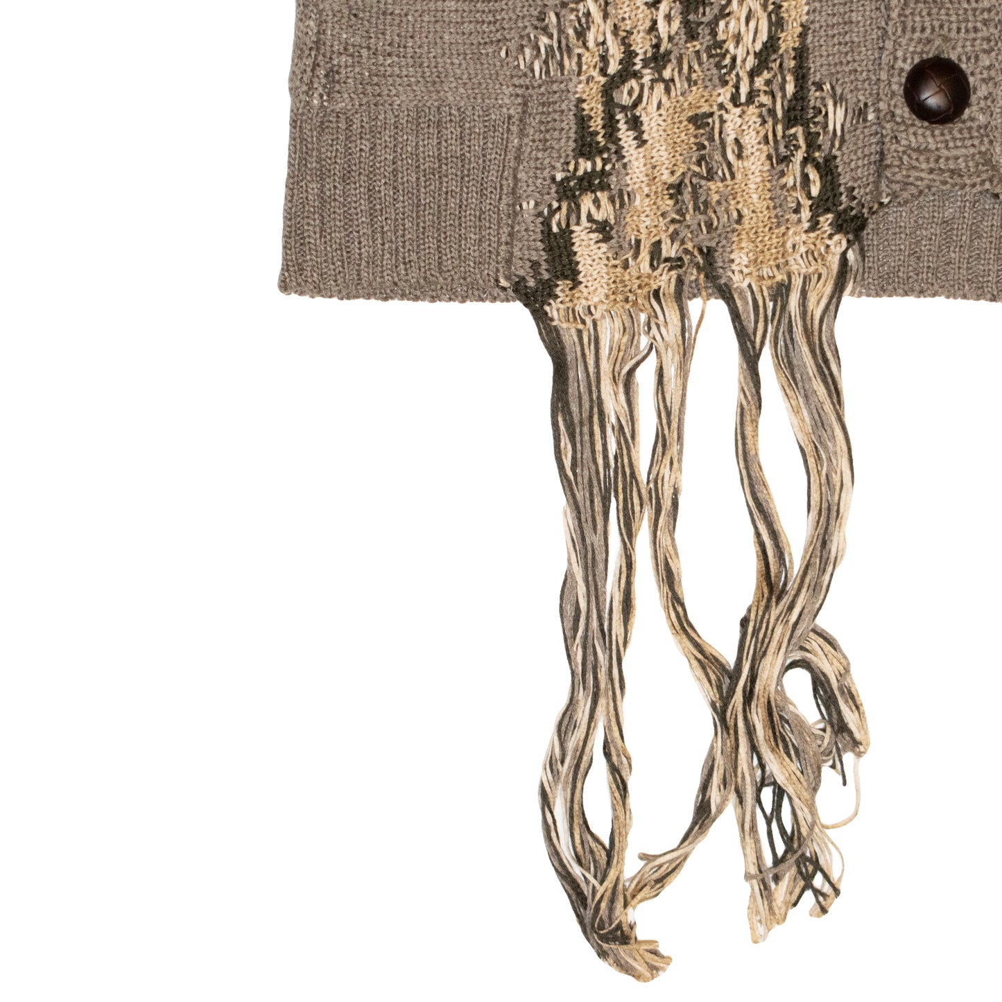 Miharayasuhiro Distressed Ortega Knit Vest