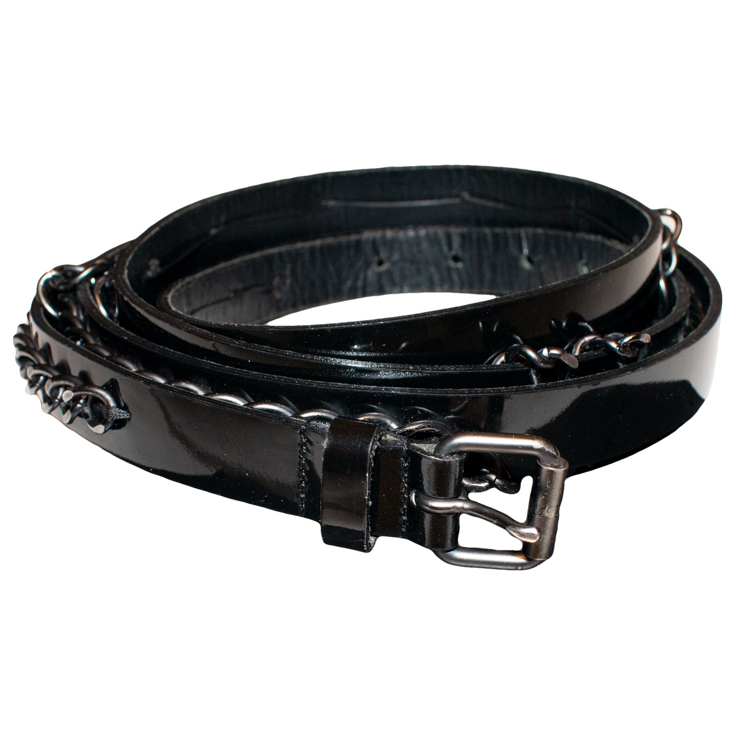 Junya Watanabe Leather Chain Belt – SaolMortem