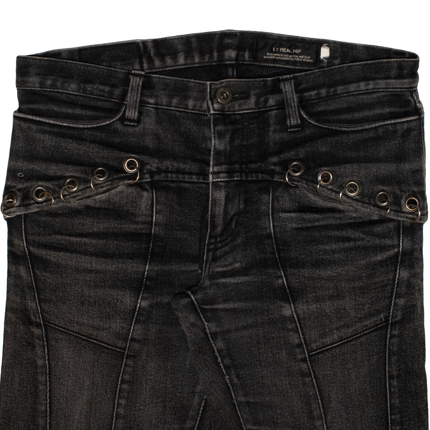L7 Real Hip Paneled Ring Denim