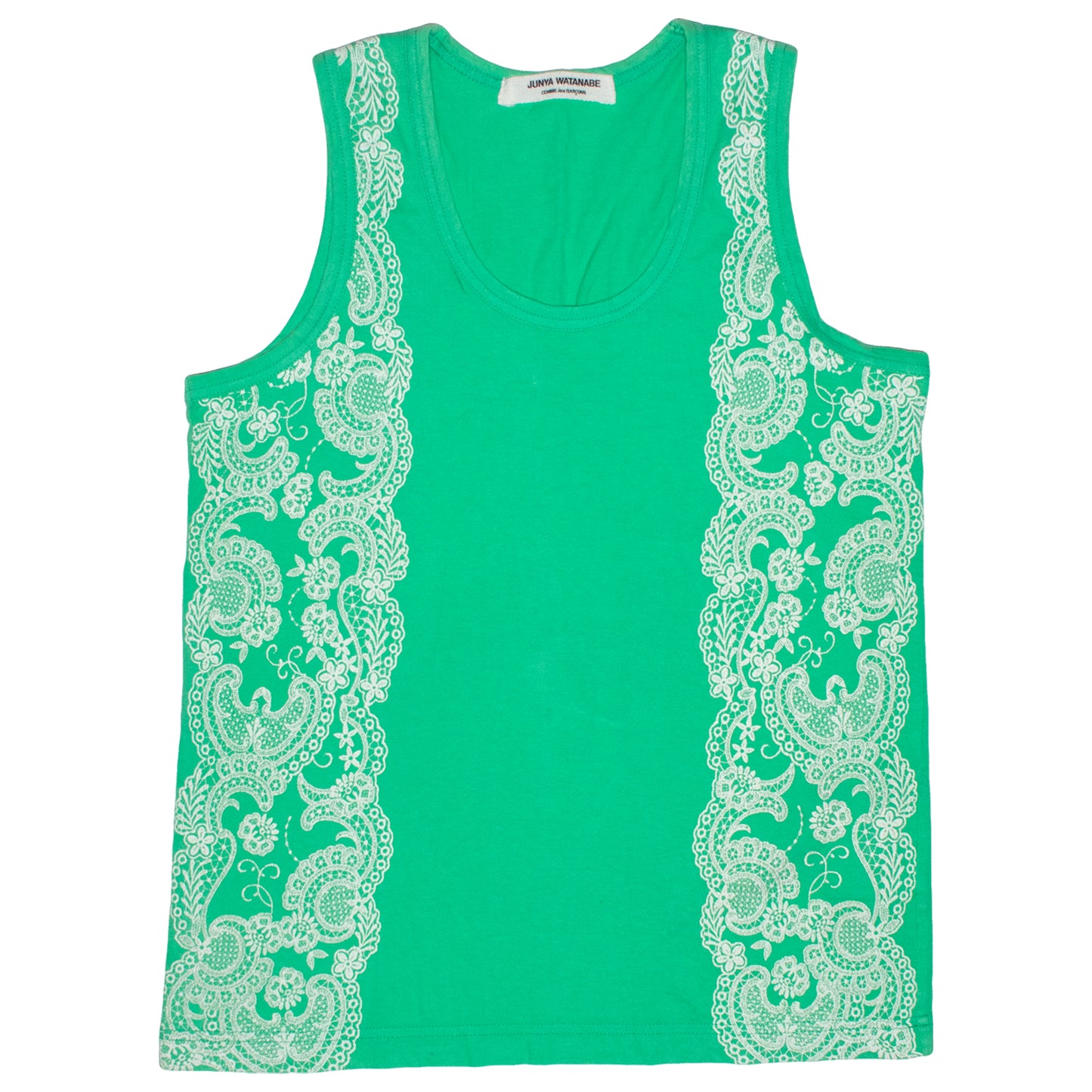 Junya Watanabe Paisley Tank Top – AD2006