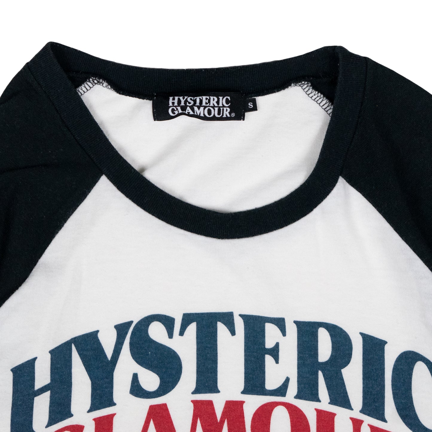 Hysteric Glamour Search and Destroy Raglan Long Sleeve Tee
