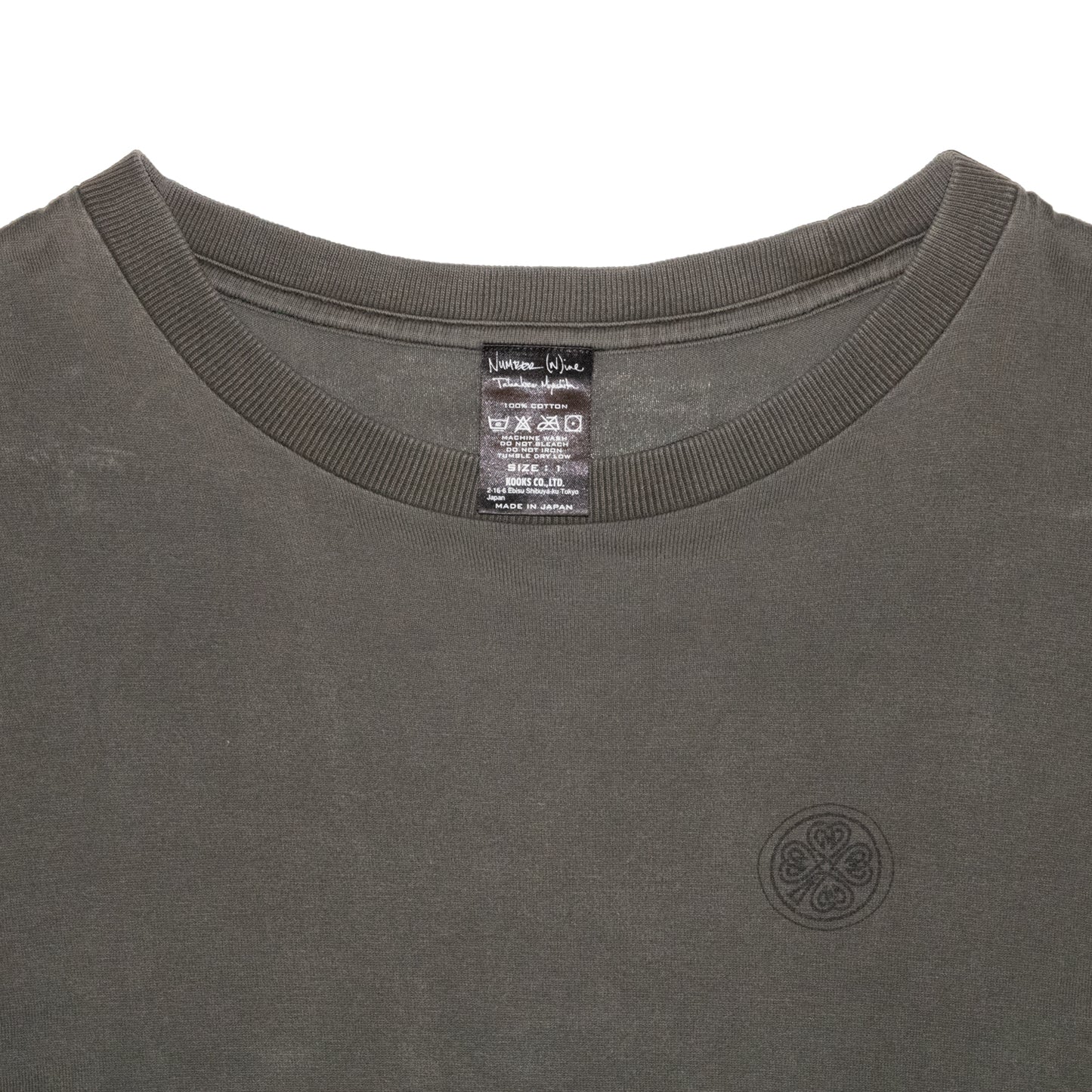 Number (N)ine Noir Sword Tee – AW06