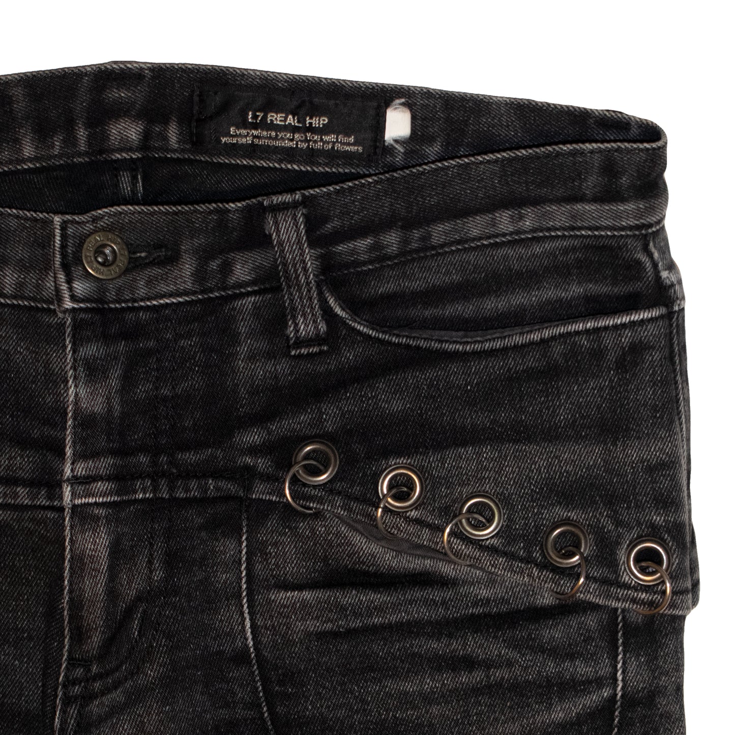 L7 Real Hip Paneled Ring Denim
