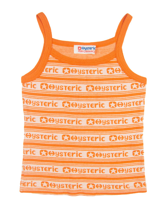 Hysteric Mini Striped Logo Tank Top