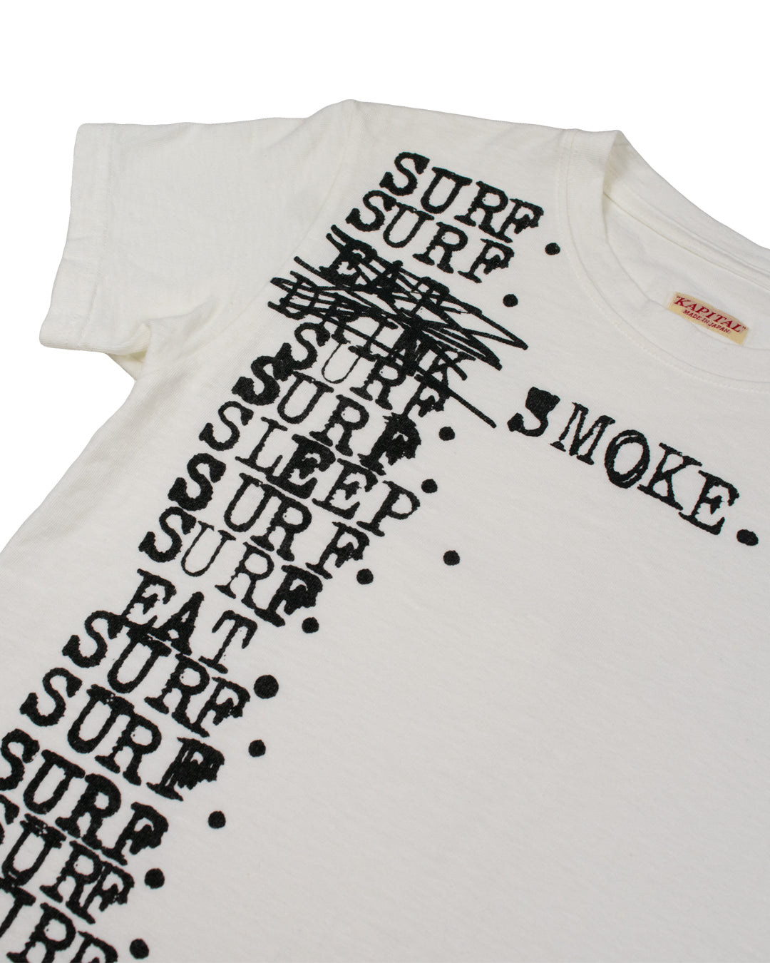 Kapital Smoke Typewriter Tee