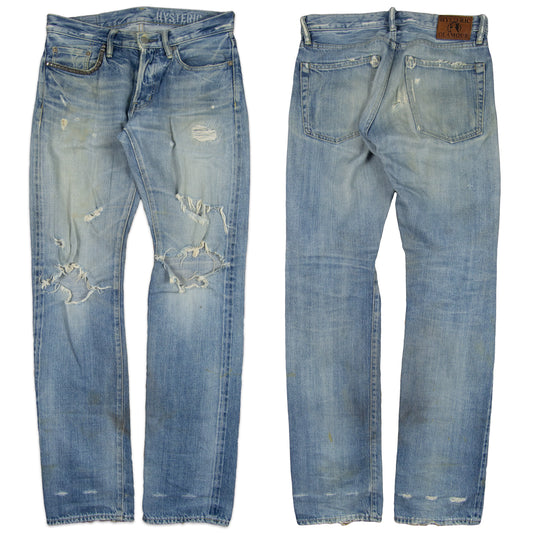 Hysteric Glamour Distressed Denim