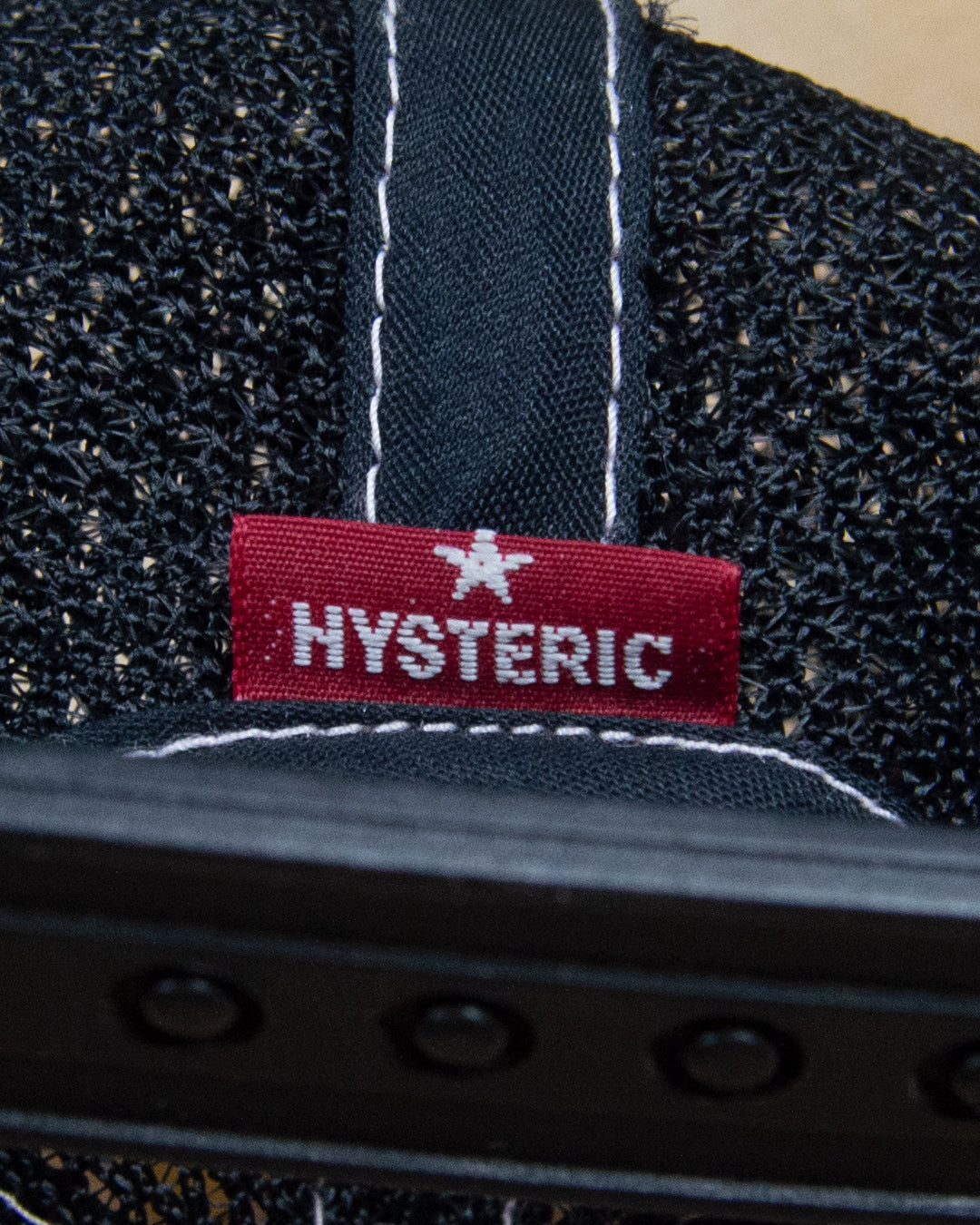 Hysteric Glamour Retro Pin Up Logo Trucker Hat