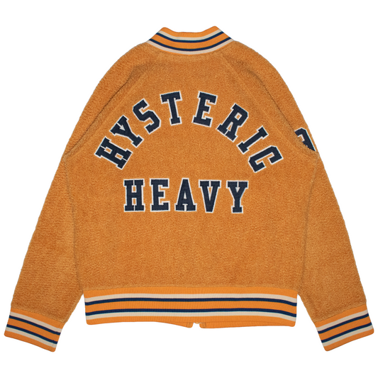 Hysteric Glamour Hysteric Heavy Fleece Varsity Jacket