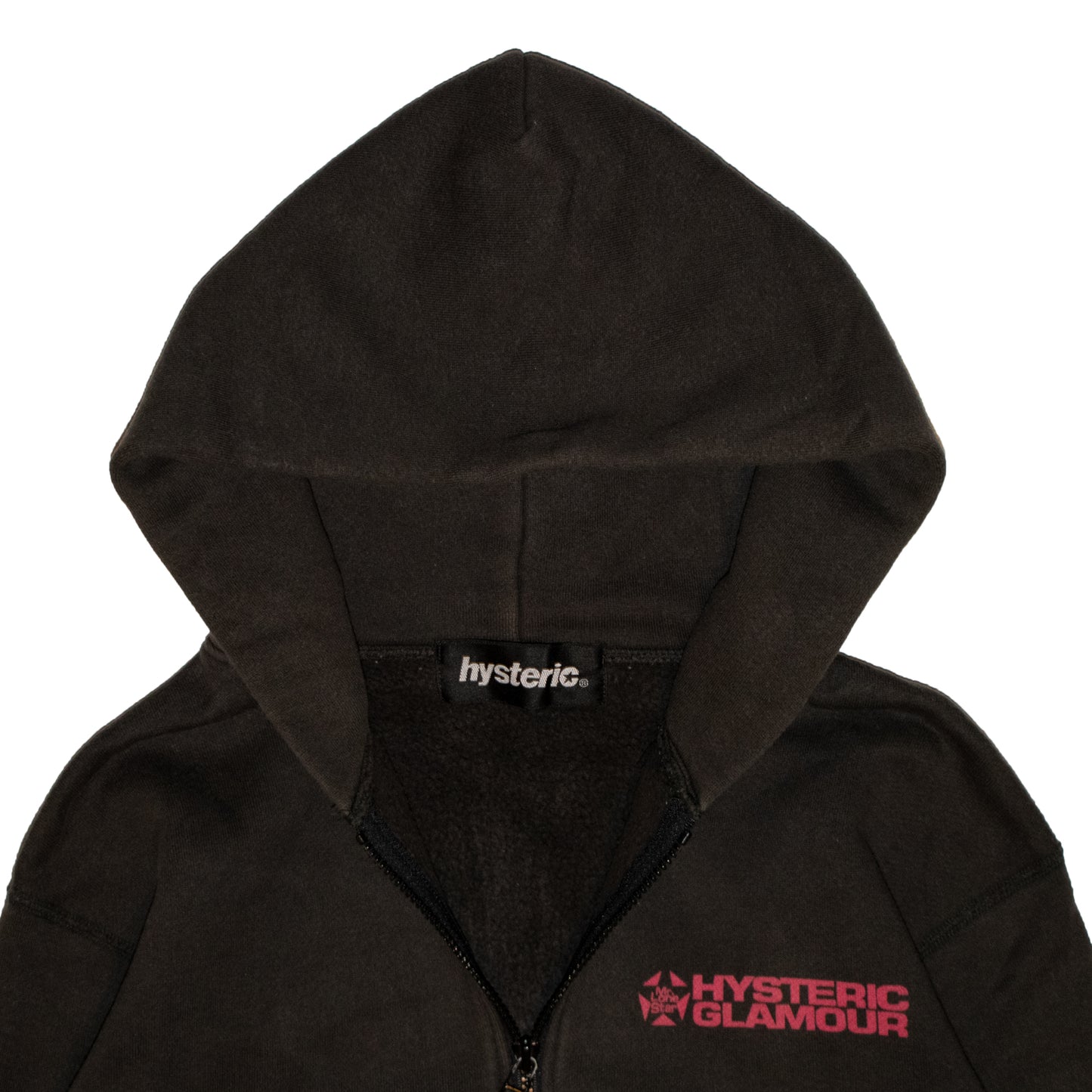 Hysteric Glamour Racing Engines Zip-Up Hoodie