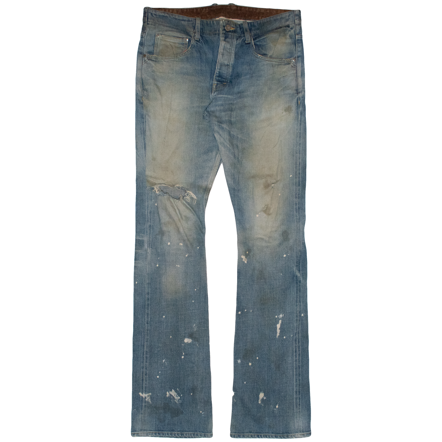 Isamu Katayama Backlash Distressed Painter Denim