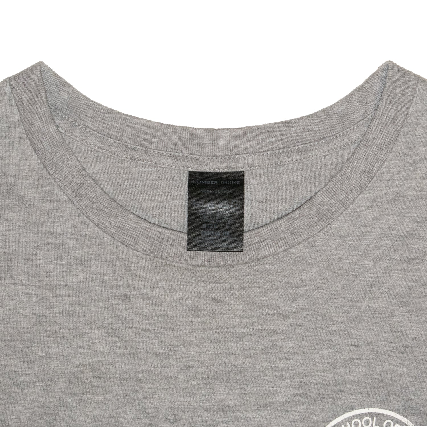 Number (N)ine School of Visual Comedy Mini Logo Tee – SaolMortem