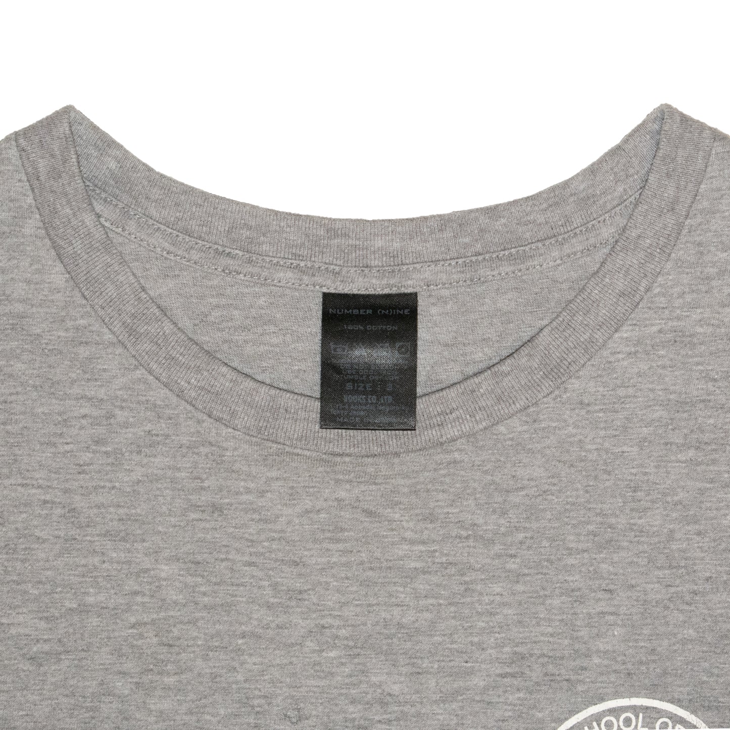 Number (N)ine School of Visual Comedy Mini Logo Tee