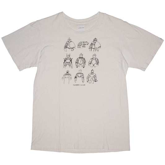 Number (N)ine Giovanni Estevez Knights Tee – AW00