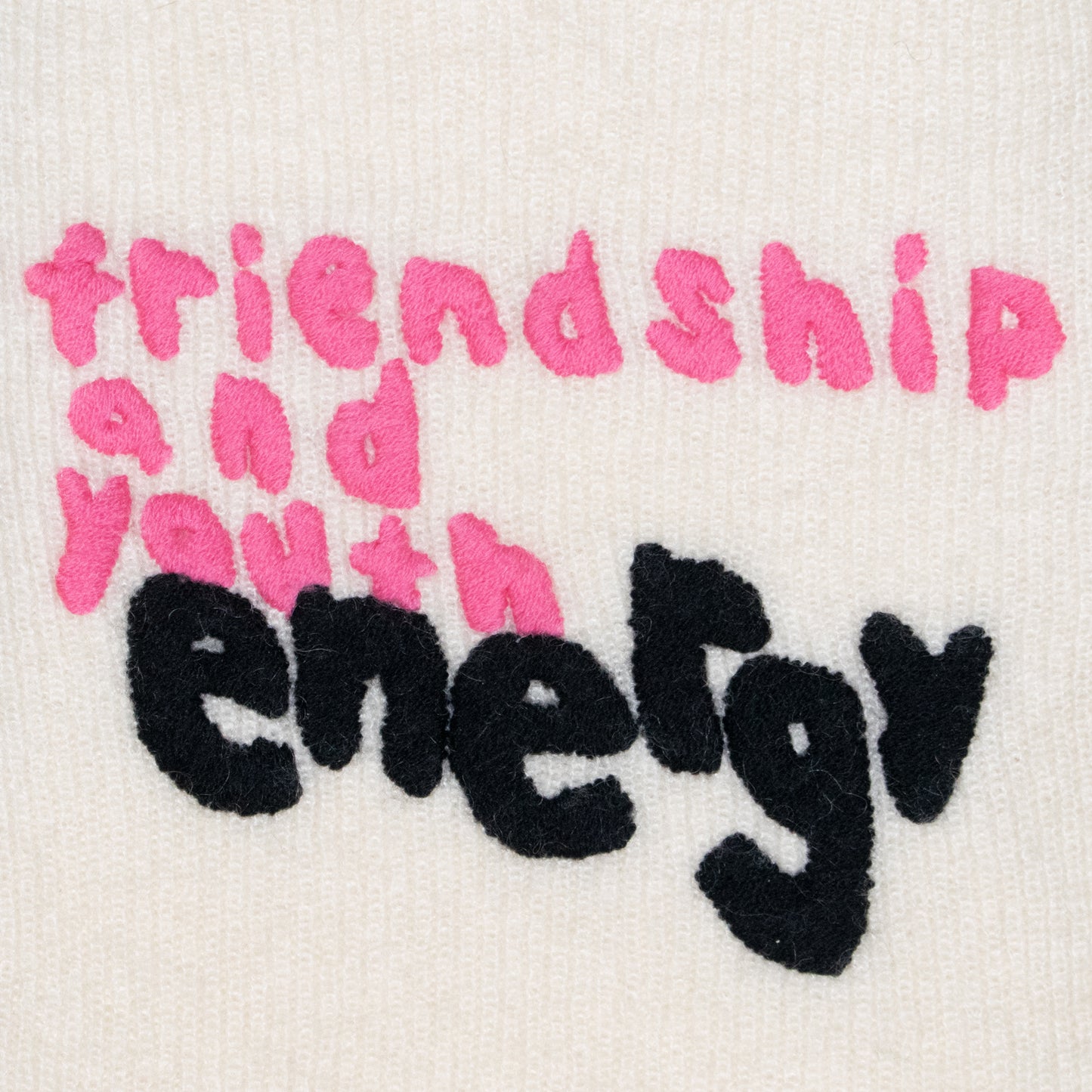 Comme des Garçons GIRL Friendship and Youth Energy Mohair Knit Sweater – AD2015