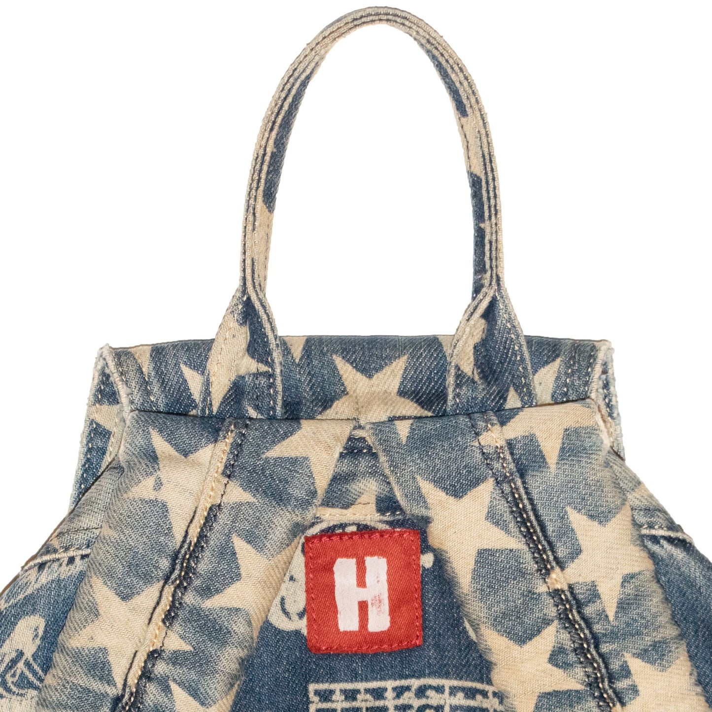 Hysteric Glamour All Over Print Denim Backpack – 1990’s
