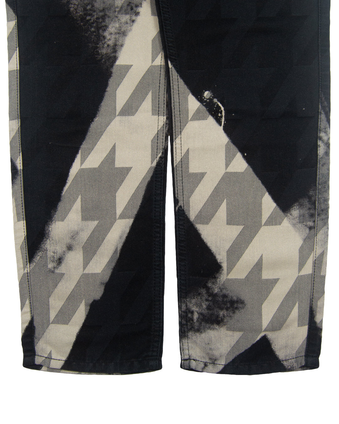 Junya Watanabe Geometric Cropped Pants