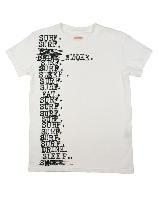 Kapital Smoke Typewriter Tee