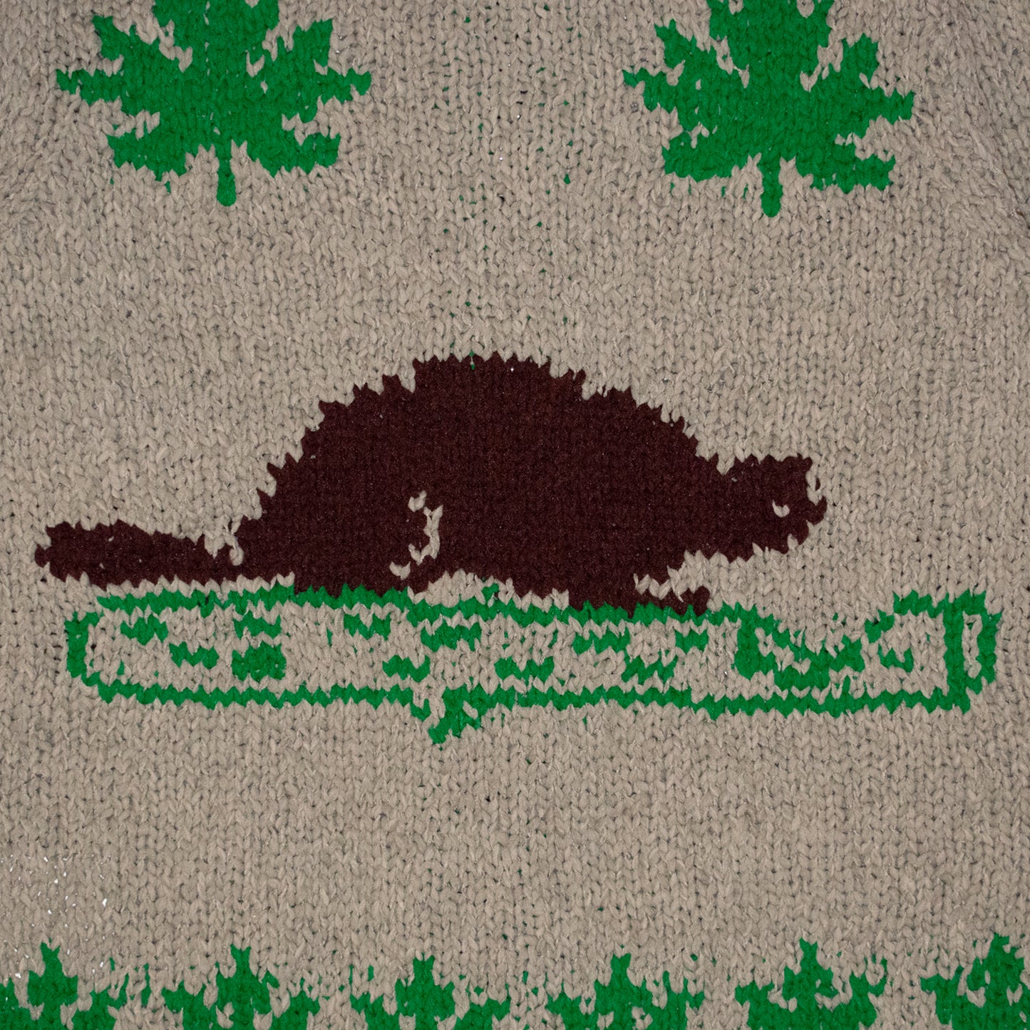 Junya Watanabe MAN Beaver Knit Sweater – AD2004